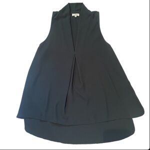 Wilfred Nuit V-Neck Green Blouse Size Small